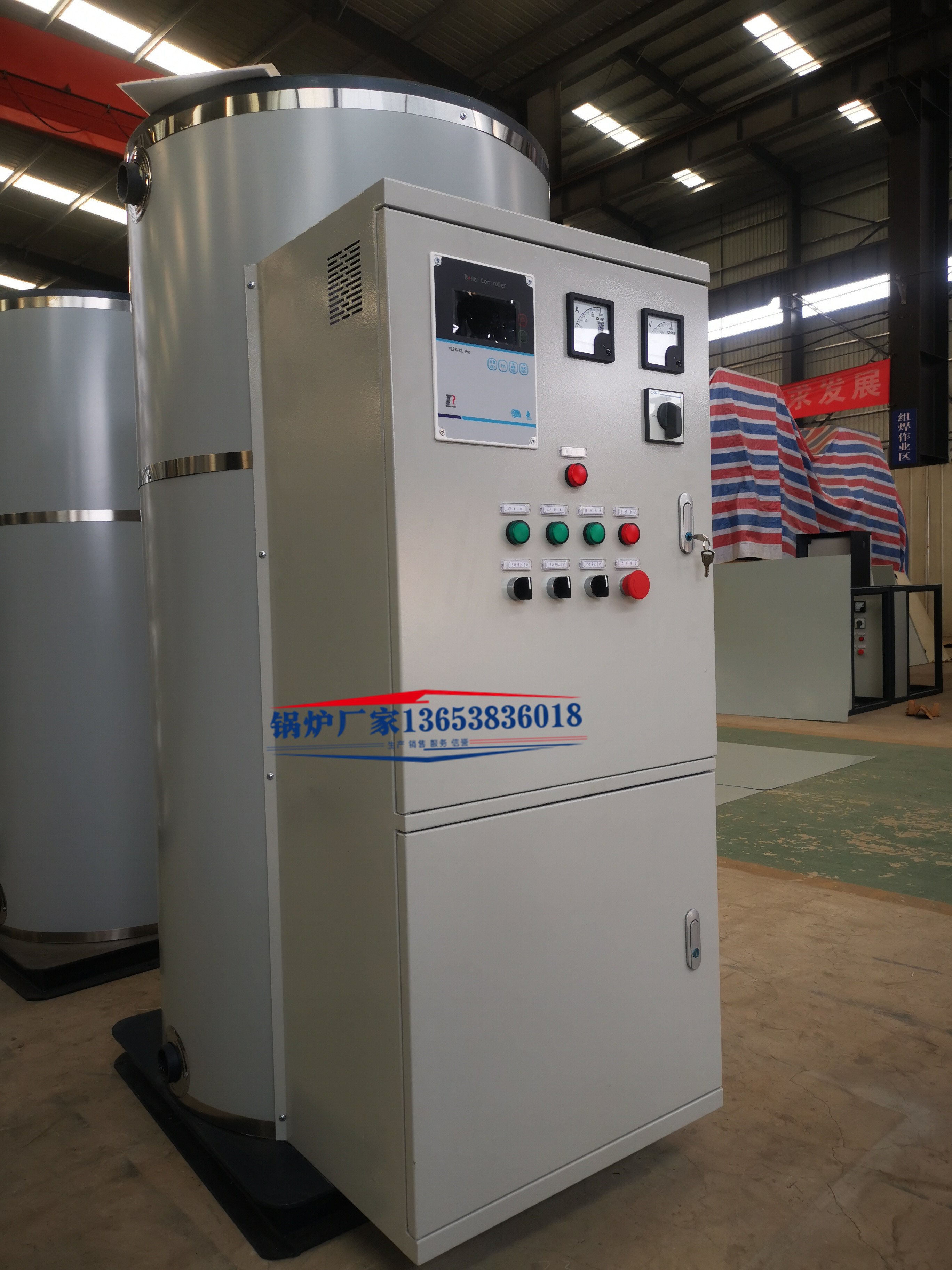 316L不锈钢承压电热水锅炉不锈钢电加热管出口欧洲415V电源